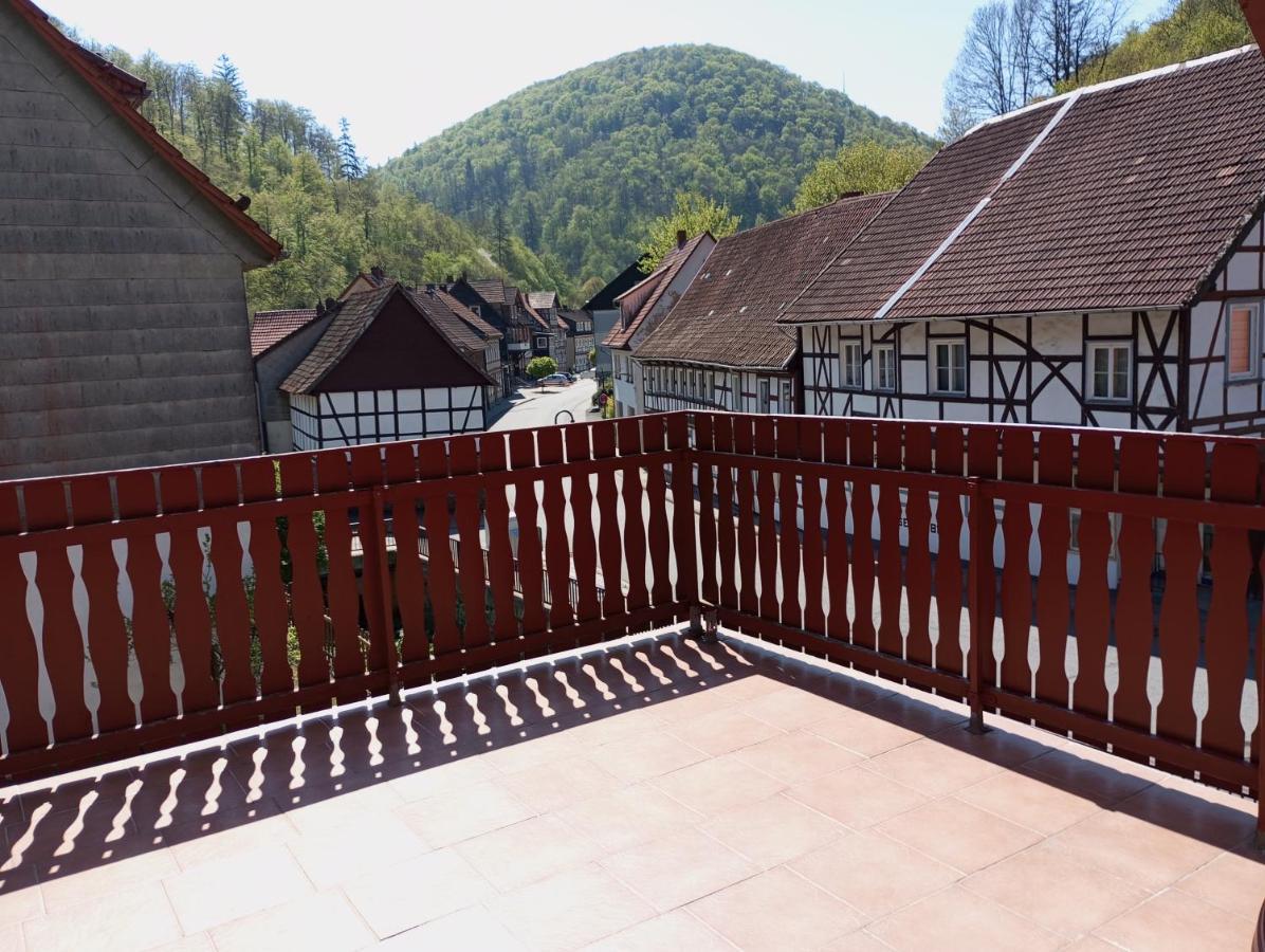 Haus Am Fluss Mit Wunderschoener Dachterrasse Mit Flussblick ,Garten Und Grill Zorge Kültér fotó